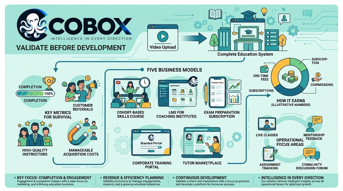 How to Launch an Online Education Business: LMS, Courses, Subscriptions and Revenue